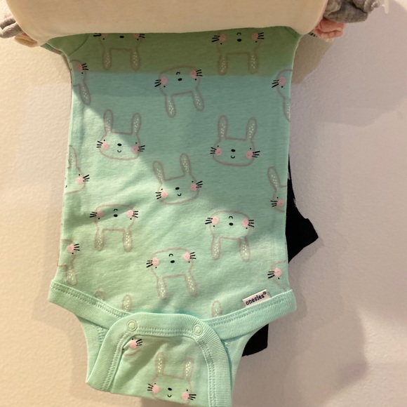 🔴 5 for $25 Bunny 5 Onesie Pack - Picture 5 of 8